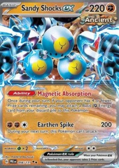 Sandy Shocks ex PRE-056 Double Rare Englisch