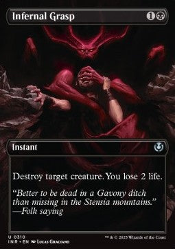 Infernal Grasp (V.1) XINR-310 Uncommon Englisch