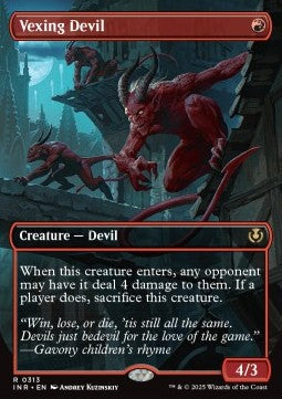 Vexing Devil XINR-313 Rare Englisch