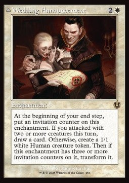 Wedding Announcement // Wedding Festivity XINR-453 Rare Englisch