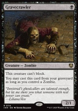 Gravecrawler INR-114 Rare Englisch