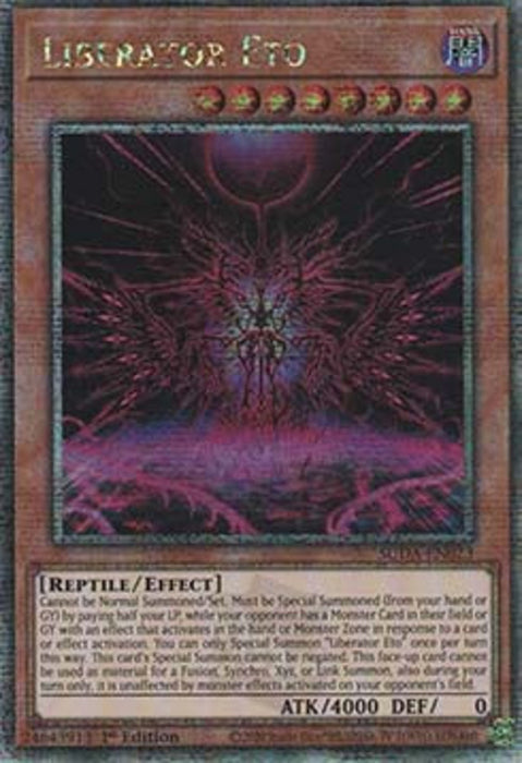 Liberator Eto (V.2) SUDA-EN023 Quarter Century Secret Rare Englisch