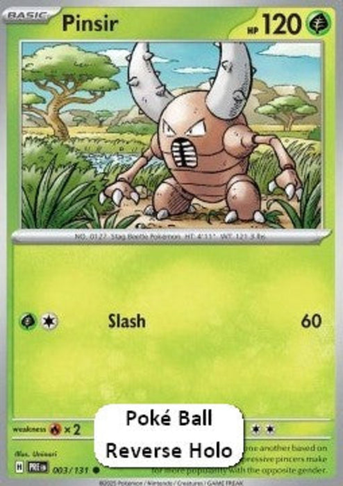 Pinsir xPRE-003 Common Deutsch