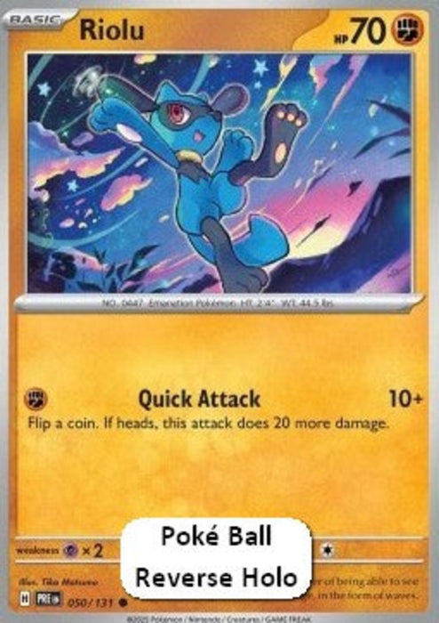 Riolu xPRE-050 Common Englisch