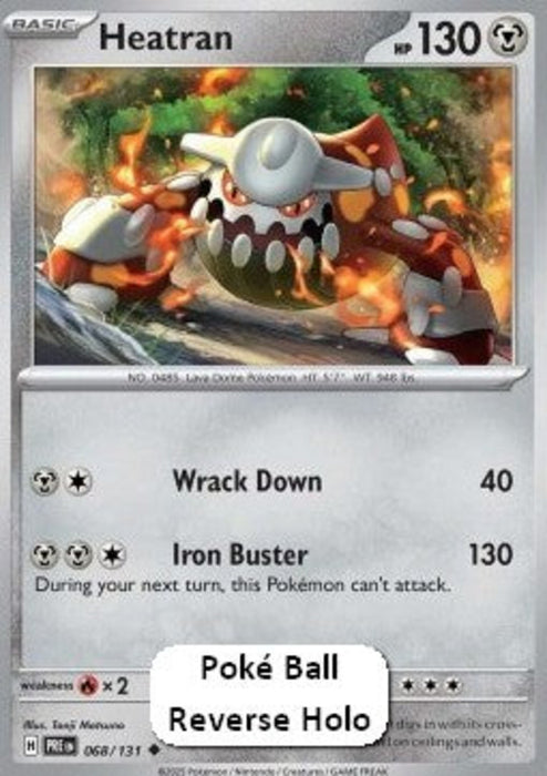 Heatran xPRE-068 Uncommon Englisch