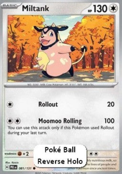 Miltank xPRE-081 Common Deutsch