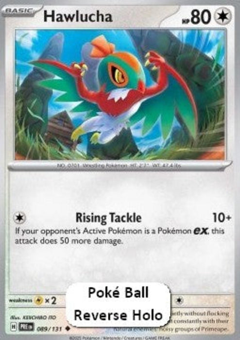 Hawlucha xPRE-089 Uncommon Englisch