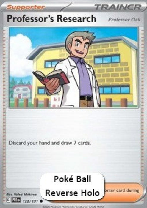 Professor's Research - Professor Oak xPRE-122 Common Englisch