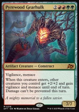 Pyrewood Gearhulk DFT-216 Mythic Englisch