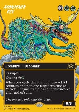 Agonasaur Rex (V.2) DFTFP-542 Rare Englisch