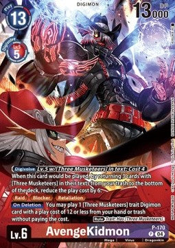 AvengeKidmon (P-170) P Promo Englisch