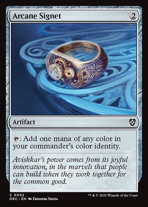 Arcane Signet DRC-52 Common Englisch