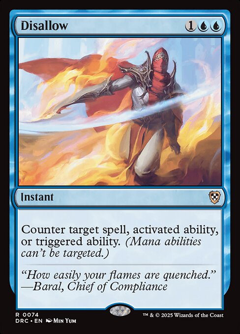 Magic: Disallow