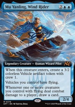 Mu Yanling, Wind Rider (V.1) DFTX-379 Mythic Deutsch