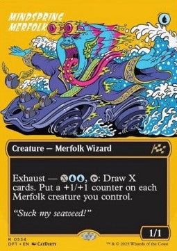Mindspring Merfolk (V.2) DFTFP-534 Rare Englisch