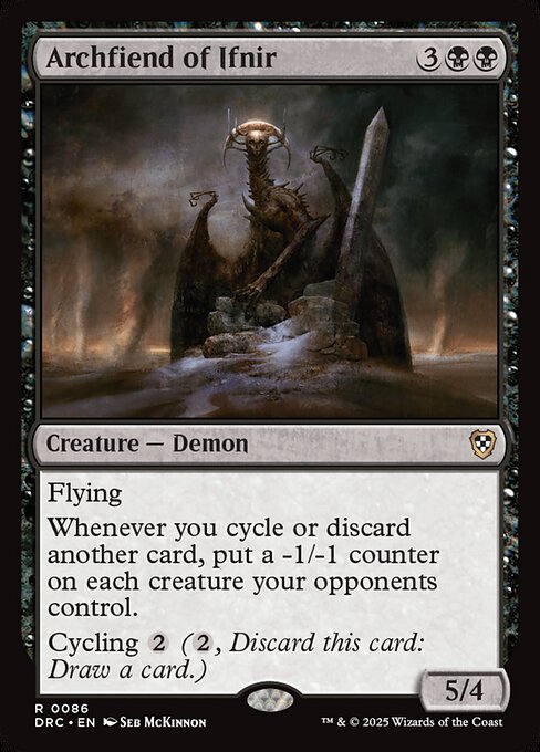 Magic: Archfiend of Ifnir