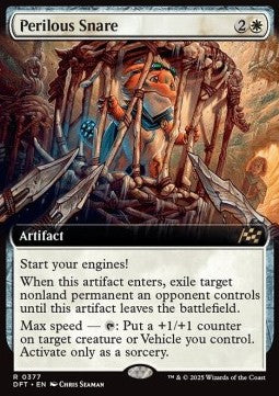 Perilous Snare DFTX-377 Rare Deutsch