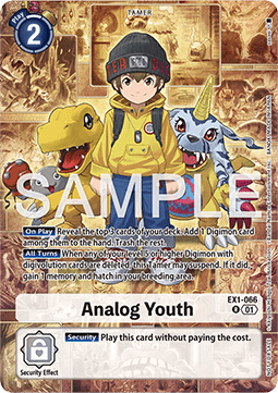 Analog Youth (EX1-066) SEP Alternative Art Englisch