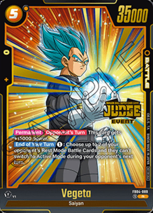 Vegeta (FB04-089) JPFW Rare Englisch