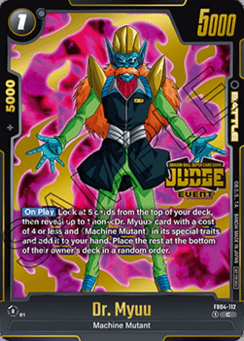 Dr. Myuu (FB04-112) JPFW Common Englisch
