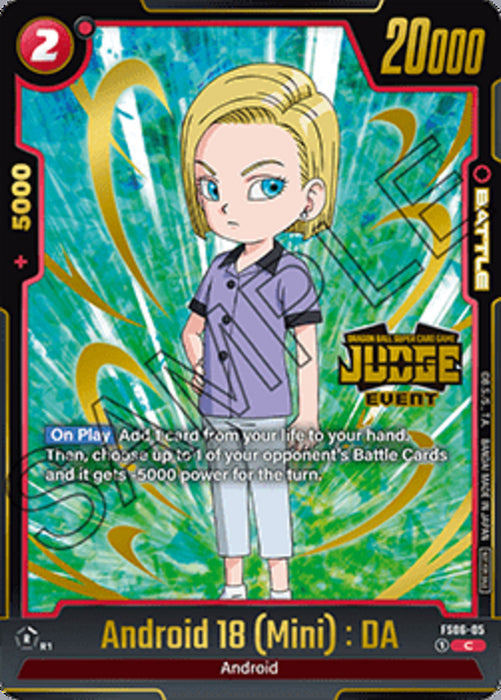 Android 19 (Mini) : DA (FS06-05) JPFW Common Englisch