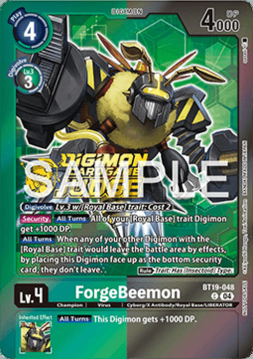 ForgeBeemon (BT19-048) JP Alternative Art Englisch