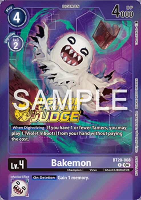 Bakemon (BT20-068) JP Alternative Art Englisch