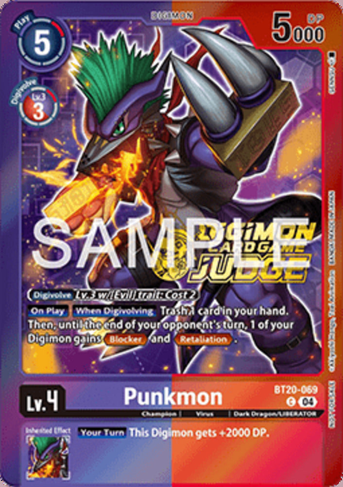 Digimon Punkmon (BT20-069) JP Alternative Art Englisch kaufen ...