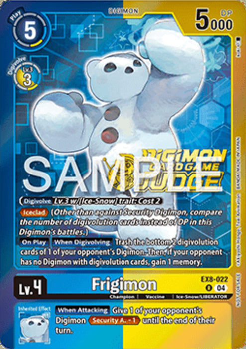 Frigimon (EX8-022) JP Alternative Art Englisch