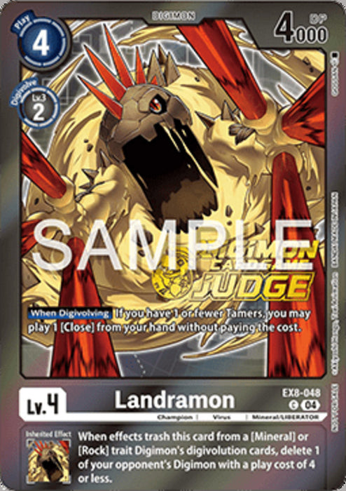 Landramon (EX8-048) JP Alternative Art Englisch