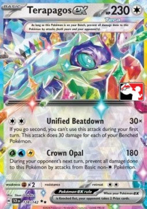 Terapagos ex PPS6-SCR 128 Prize Pack Series Deutsch