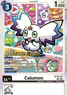 Calumon (BT19-077) (V.2) SB2.5P Alternative Art Englisch