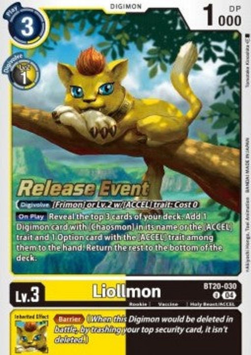 Liollmon (BT20-030) SB2.5P Alternative Art Englisch