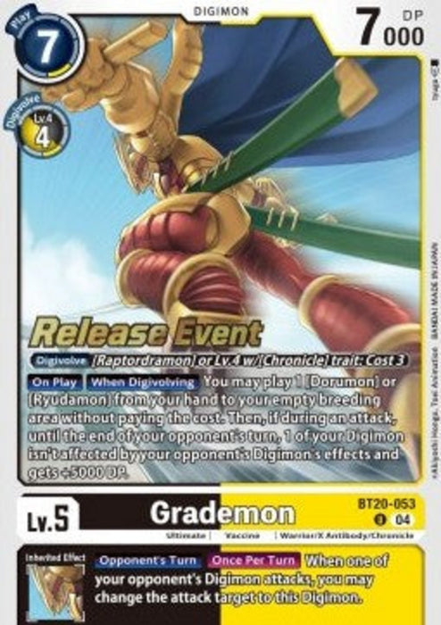 Grademon (BT20-053) SB2.5P Alternative Art Englisch