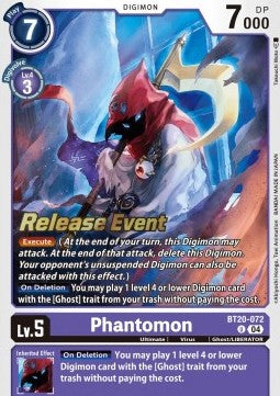 Phantomon (BT20-072) SB2.5P Alternative Art Englisch