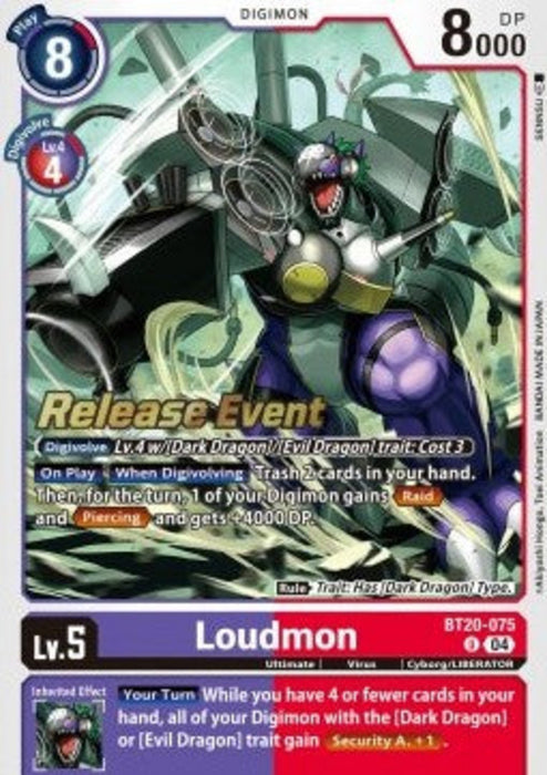 Loudmon (BT20-075) SB2.5P Alternative Art Englisch