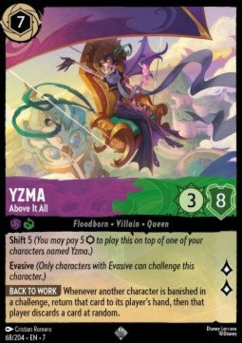Yzma - Above It All 7ARI-068 Super Rare Englisch