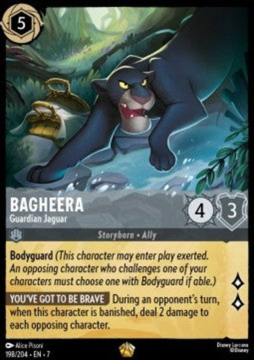 Bagheera - Guardian Jaguar 7ARI-198 Legendary Englisch