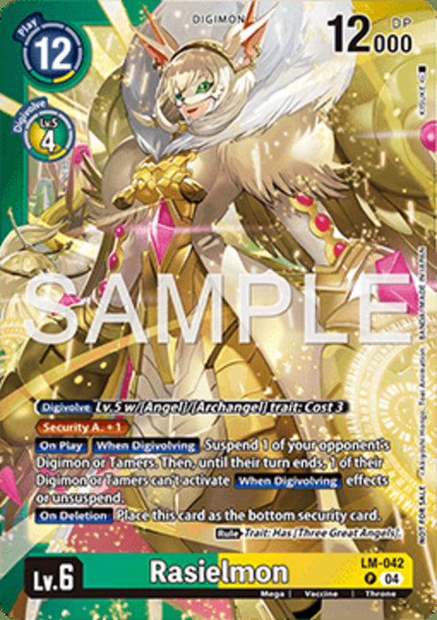 Rasielmon (LM-042) BT-21P Promo Englisch