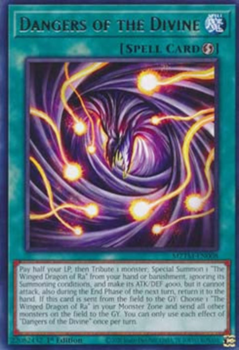 Dangers of the Divine MZTM-EN008 Rare Englisch