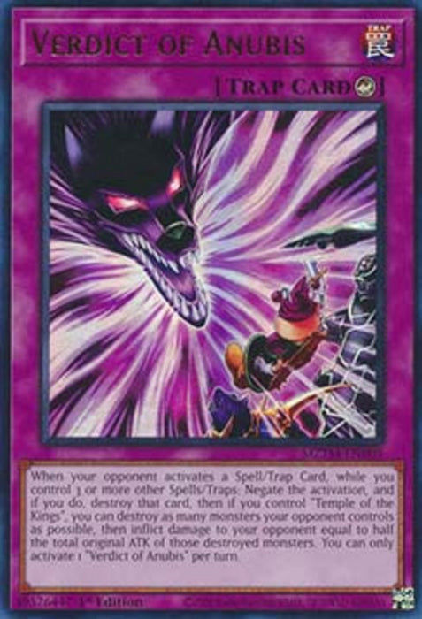 Verdict of Anubis MZTM-EN009 Ultra Rare Englisch