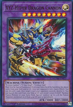 XYZ-Hyper Dragon Cannon MZTM-EN021 Ultra Rare Englisch