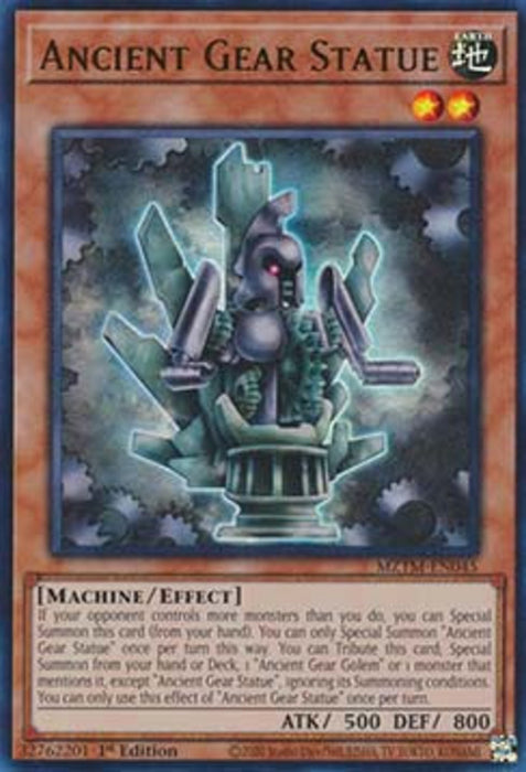 Ancient Gear Statue MZTM-EN045 Ultra Rare Englisch