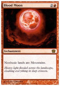Blood Moon 8ED-178 Rare Englisch