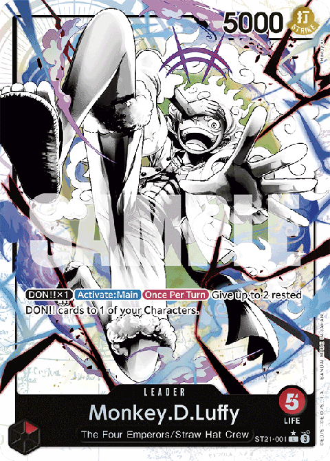 Monkey.D.Luffy (ST21-001) (V.2) ST-21 Alternate Art Englisch