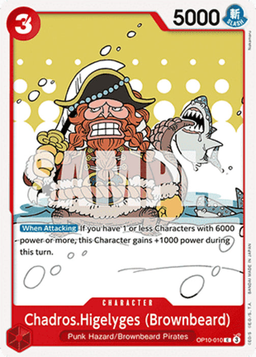 Chadros.Higelyges (Brownbeard) (OP10-010) OP10 Common Englisch