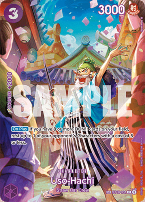 Uso-Hachi (ST18-001) OP10 Special Rare Englisch