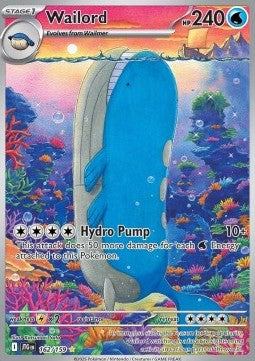 Wailord JTG-162 Illustration Rare Deutsch