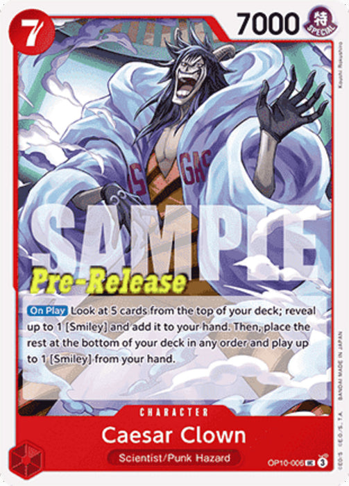 Caesar Clown (OP10-006) OP10P Uncommon Englisch