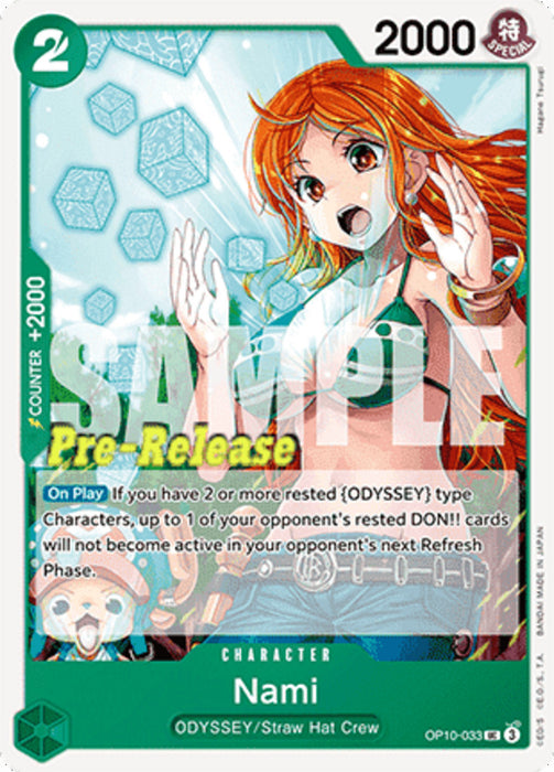 Nami (OP10-033) OP10P Uncommon Englisch